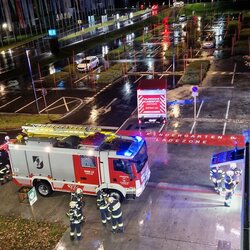 Feuerwehrauto im Lakeside Park