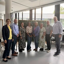 Die Delegation aus dem Lausitz Science Park