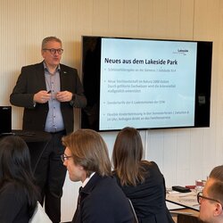 Lakeside Park-Geschäftsführer Bernhard Lamprecht