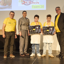 Siegerehrung bei der MINT-Messe