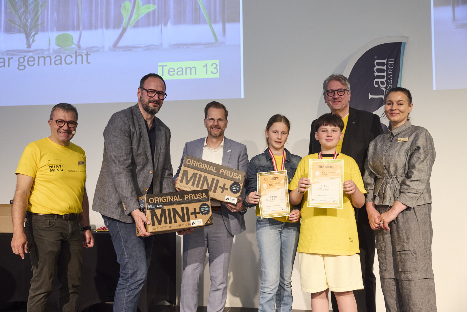Siegerehrung bei der MINT-Messe 2026 im Lakeside Park